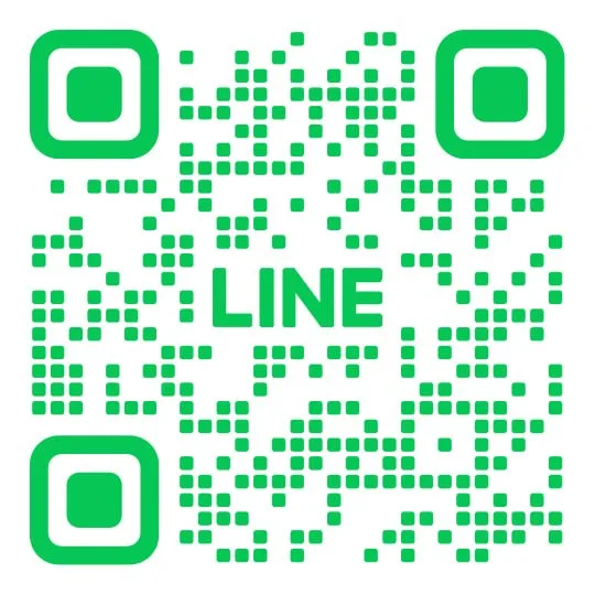 QR Code ทักเข้ามา english to thai translation Line @
